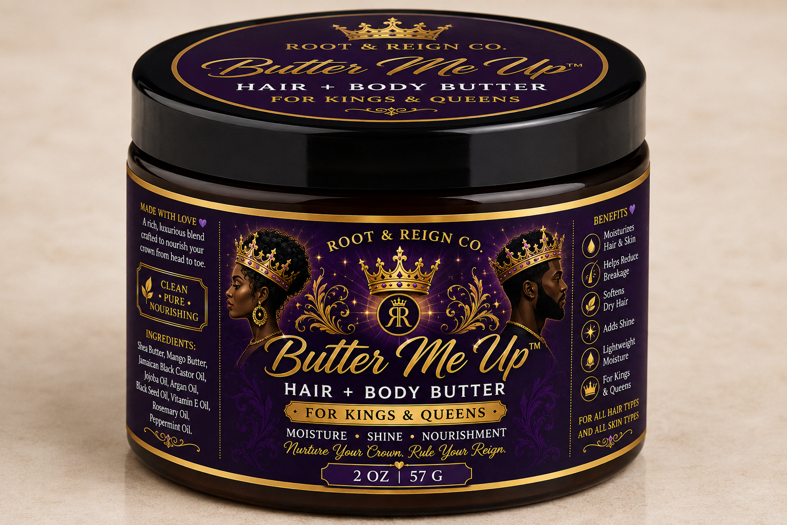 Butter Me Up™ Hair + Body Butter (2 oz) – Mini